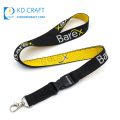 Wholesale high quality custom personalized woven jacquard lanyard with company logo